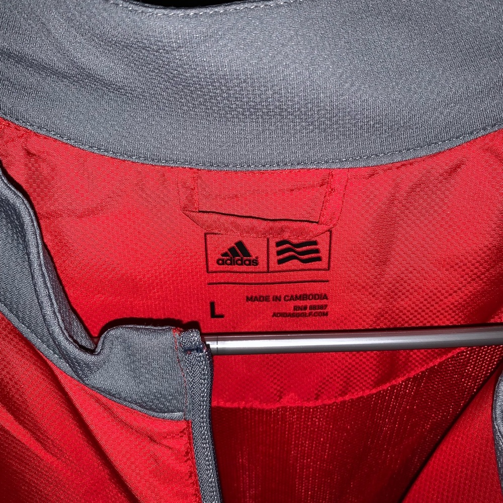 Adidas Windbreaker Pullover Jacket - image 3
